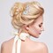 Hair Clips, 2Pcs Crystal Flower Bridal Silver Rhinestone Hair Accessories
